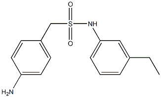 1-(4-aminophenyl)-N-(3-ethylphenyl)methanesulfonamide