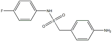 1-(4-aminophenyl)-N-(4-fluorophenyl)methanesulfonamide