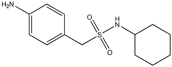 1-(4-aminophenyl)-N-cyclohexylmethanesulfonamide