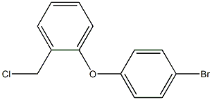 1-(4-bromophenoxy)-2-(chloromethyl)benzene