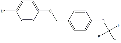 1-(4-bromophenoxymethyl)-4-(trifluoromethoxy)benzene|