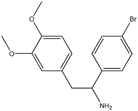  1-(4-bromophenyl)-2-(3,4-dimethoxyphenyl)ethanamine