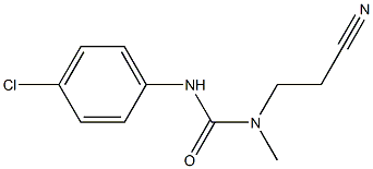 1-(4-chlorophenyl)-3-(2-cyanoethyl)-3-methylurea