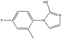 1-(4-fluoro-2-methylphenyl)-1H-imidazole-2-thiol