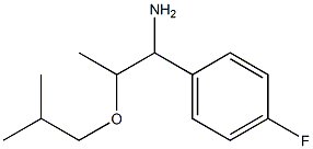 1-(4-fluorophenyl)-2-(2-methylpropoxy)propan-1-amine