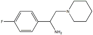  1-(4-fluorophenyl)-2-piperidin-1-ylethanamine