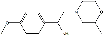 1-(4-methoxyphenyl)-2-(2-methylmorpholin-4-yl)ethanamine