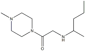 1-(4-methylpiperazin-1-yl)-2-(pentan-2-ylamino)ethan-1-one