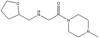 1-(4-methylpiperazin-1-yl)-2-[(oxolan-2-ylmethyl)amino]ethan-1-one