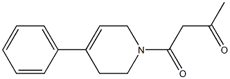  1-(4-phenyl-1,2,3,6-tetrahydropyridin-1-yl)butane-1,3-dione