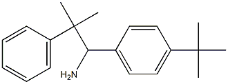 1-(4-tert-butylphenyl)-2-methyl-2-phenylpropan-1-amine Structure