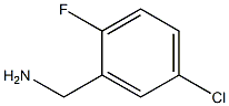 1-(5-chloro-2-fluorophenyl)methanamine,,结构式