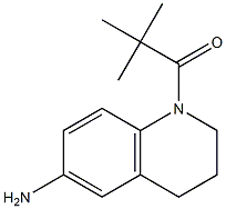 1-(6-amino-1,2,3,4-tetrahydroquinolin-1-yl)-2,2-dimethylpropan-1-one Structure