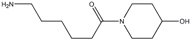 1-(6-aminohexanoyl)piperidin-4-ol 结构式