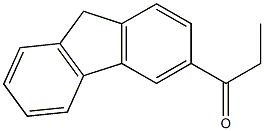 3-プロピオニル-9H-フルオレン 化学構造式
