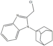 1-(adamantan-1-yl)-2-(chloromethyl)-1H-1,3-benzodiazole|