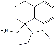 1-(aminomethyl)-N,N-diethyl-1,2,3,4-tetrahydronaphthalen-1-amine,,结构式