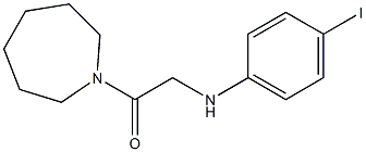 1-(azepan-1-yl)-2-[(4-iodophenyl)amino]ethan-1-one Structure