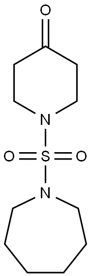 1-(azepane-1-sulfonyl)piperidin-4-one