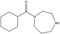 1-(cyclohexylcarbonyl)-1,4-diazepane,,结构式