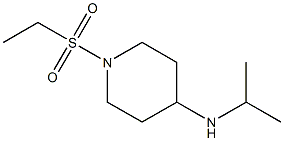 1-(ethanesulfonyl)-N-(propan-2-yl)piperidin-4-amine Structure