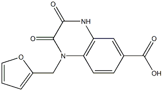  1-(furan-2-ylmethyl)-2,3-dioxo-1,2,3,4-tetrahydroquinoxaline-6-carboxylic acid