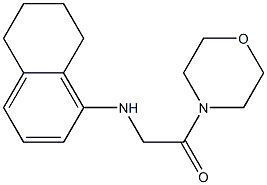 1-(morpholin-4-yl)-2-(5,6,7,8-tetrahydronaphthalen-1-ylamino)ethan-1-one