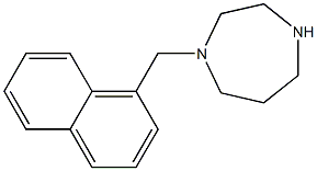 1-(naphthalen-1-ylmethyl)-1,4-diazepane Structure