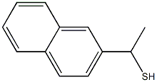 1-(naphthalen-2-yl)ethane-1-thiol Structure