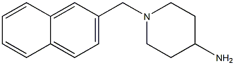 1-(naphthalen-2-ylmethyl)piperidin-4-amine Structure