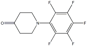1-(pentafluorophenyl)piperidin-4-one 结构式