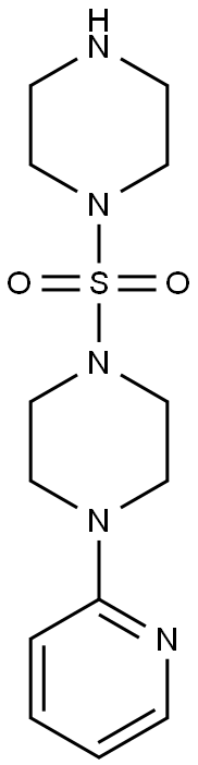 1-(piperazine-1-sulfonyl)-4-(pyridin-2-yl)piperazine