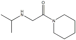 1-(piperidin-1-yl)-2-(propan-2-ylamino)ethan-1-one 化学構造式