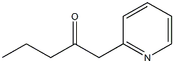 1-(pyridin-2-yl)pentan-2-one 化学構造式