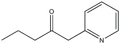 1-(pyridin-2-yl)pentan-2-one Structure