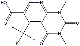 1,3-dimethyl-2,4-dioxo-5-(trifluoromethyl)-1H,2H,3H,4H-pyrido[2,3-d]pyrimidine-6-carboxylic acid