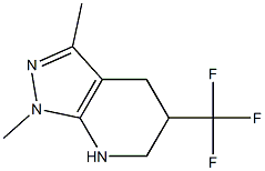 1,3-dimethyl-5-(trifluoromethyl)-1H,4H,5H,6H,7H-pyrazolo[3,4-b]pyridine