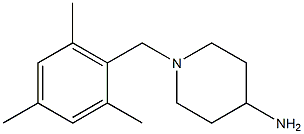 1-[(2,4,6-trimethylphenyl)methyl]piperidin-4-amine 结构式