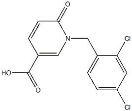  1-[(2,4-dichlorophenyl)methyl]-6-oxo-1,6-dihydropyridine-3-carboxylic acid