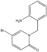 1-[(2-aminophenyl)methyl]-5-bromo-1,2-dihydropyridin-2-one