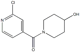 1-[(2-chloropyridin-4-yl)carbonyl]piperidin-4-ol Structure