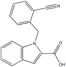 1-[(2-cyanophenyl)methyl]-1H-indole-2-carboxylic acid