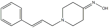  1-[(2E)-3-phenylprop-2-enyl]piperidin-4-one oxime