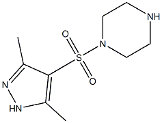 1-[(3,5-dimethyl-1H-pyrazole-4-)sulfonyl]piperazine