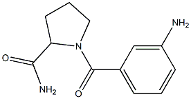 1-[(3-aminophenyl)carbonyl]pyrrolidine-2-carboxamide