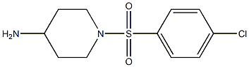 1-[(4-chlorobenzene)sulfonyl]piperidin-4-amine