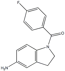 1-[(4-fluorophenyl)carbonyl]-2,3-dihydro-1H-indol-5-amine