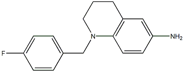  1-[(4-fluorophenyl)methyl]-1,2,3,4-tetrahydroquinolin-6-amine