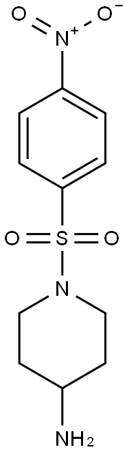  1-[(4-nitrobenzene)sulfonyl]piperidin-4-amine