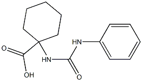 1-[(anilinocarbonyl)amino]cyclohexanecarboxylic acid|